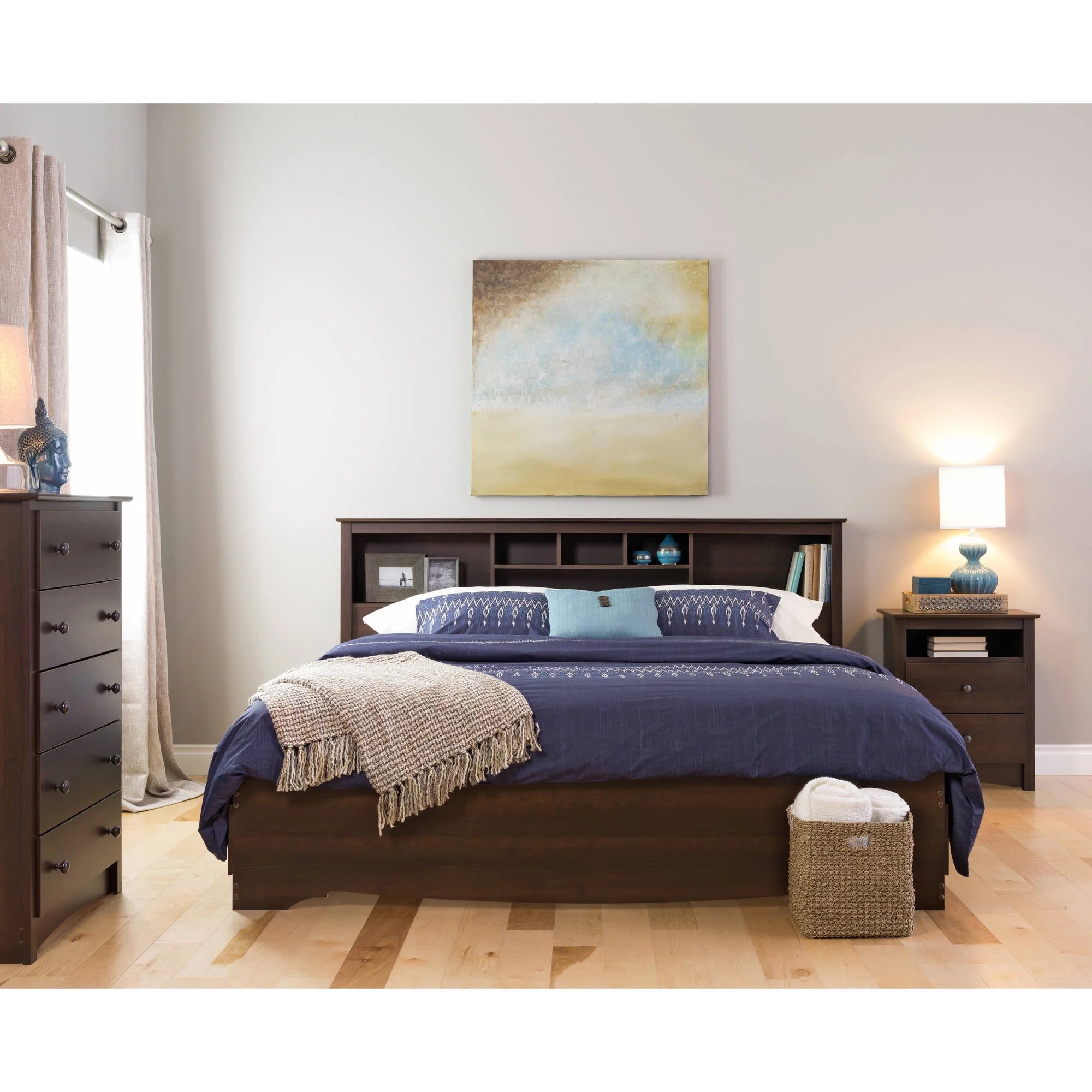 Prepac Fremont 5-Drawer Chest, Espresso W876214