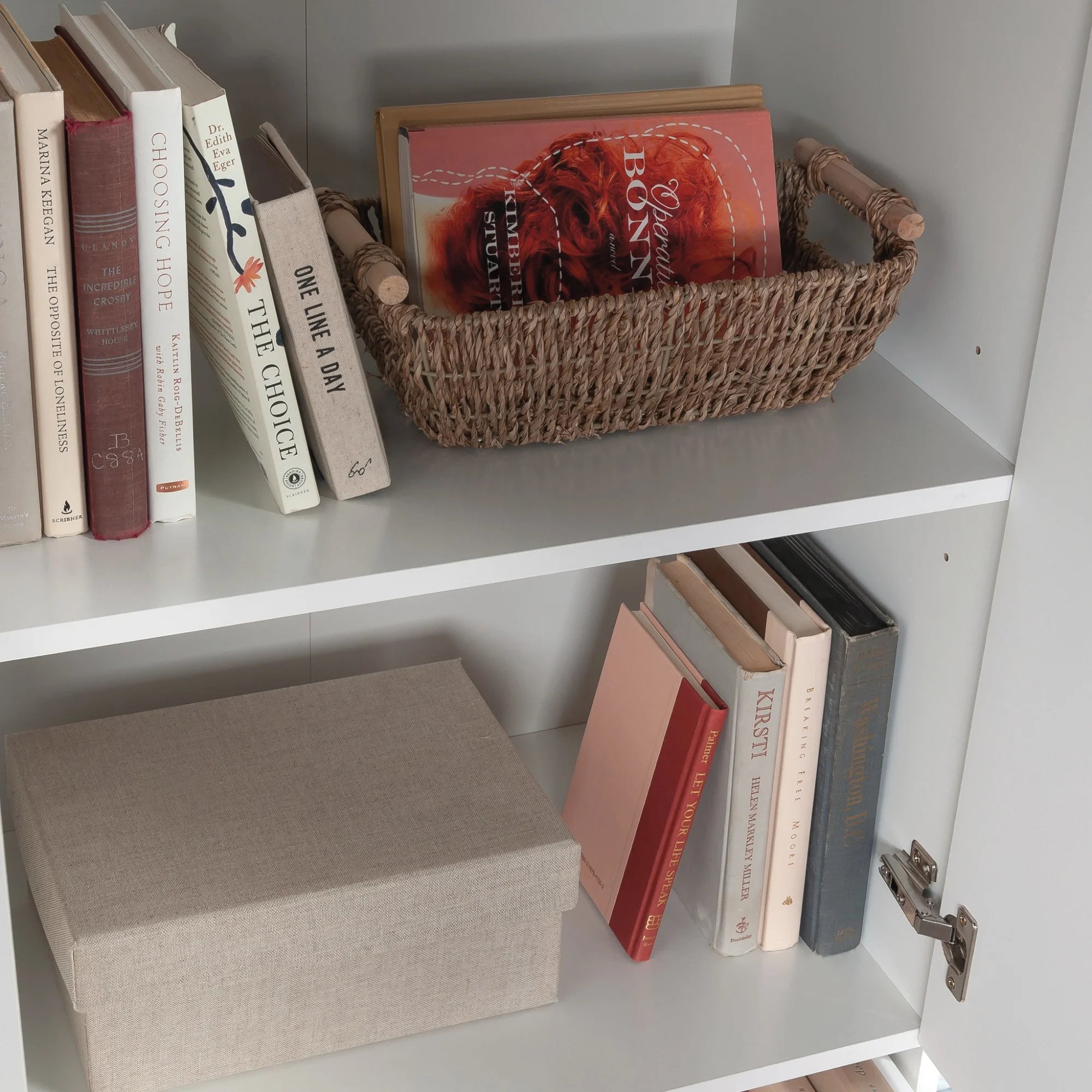 Sauder Select Engineered Wood Storage Cabinet, White O1582