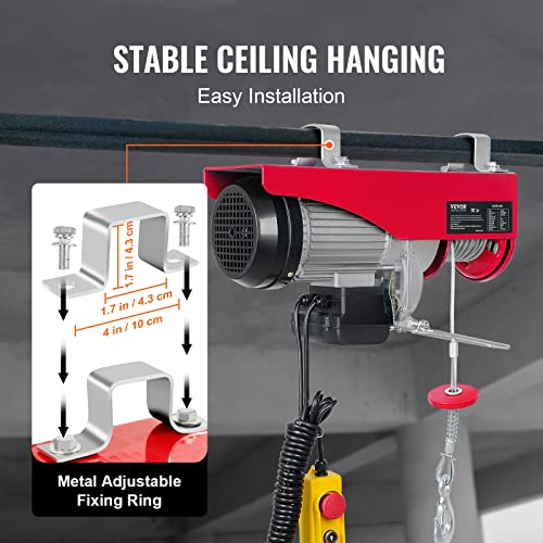 Electric Hoist 110V Remote Control Overhead Crane a7