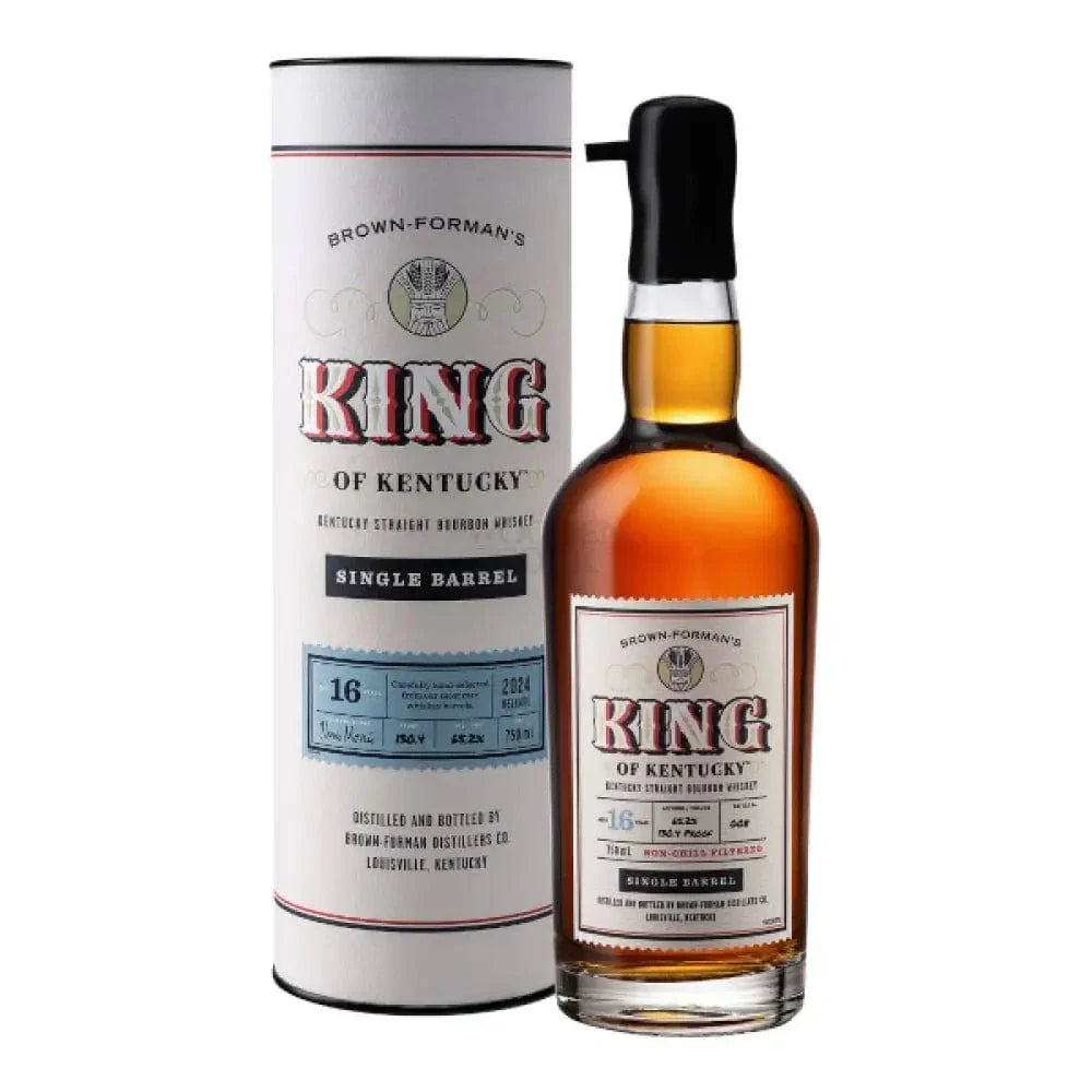 King Of Kentucky 16 Year Old Bourbon 2024 Release Single Barrel #24 125.7 Proof - Nestor Liquor