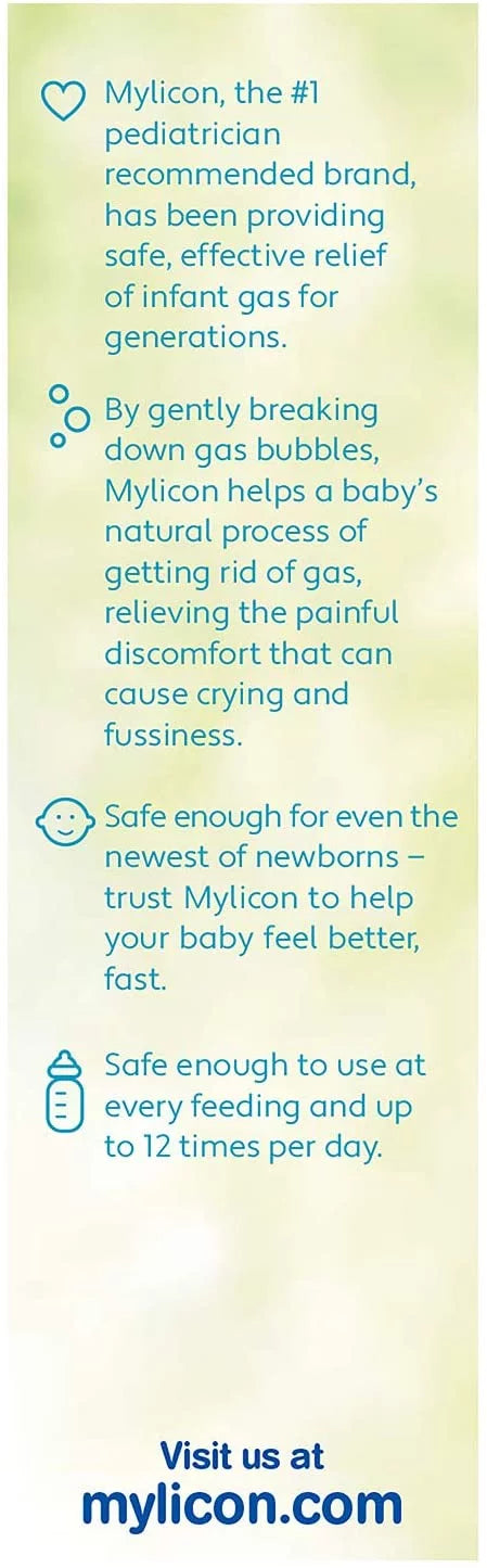 Infant Gas Relief Dye Free Drops 1 oz (Pack of 6) A10153
