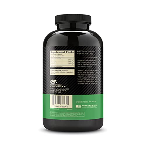 BCAA Amino Acids Capsules 1000mg, 200 Count k7m