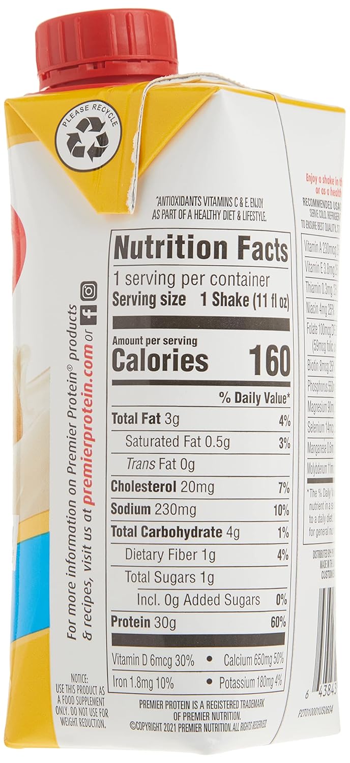 Bananas & Cream Protein Shake 15 Pack a7