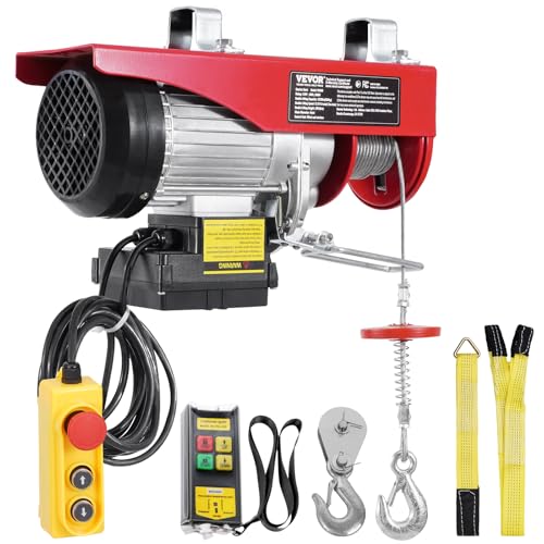 Electric Hoist 2200 lbs 110V Wireless Remote Control k7