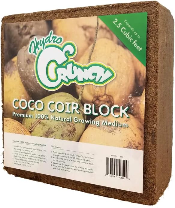 Coco Coir Block 2.5 Cubic Ft 2-Pack a7