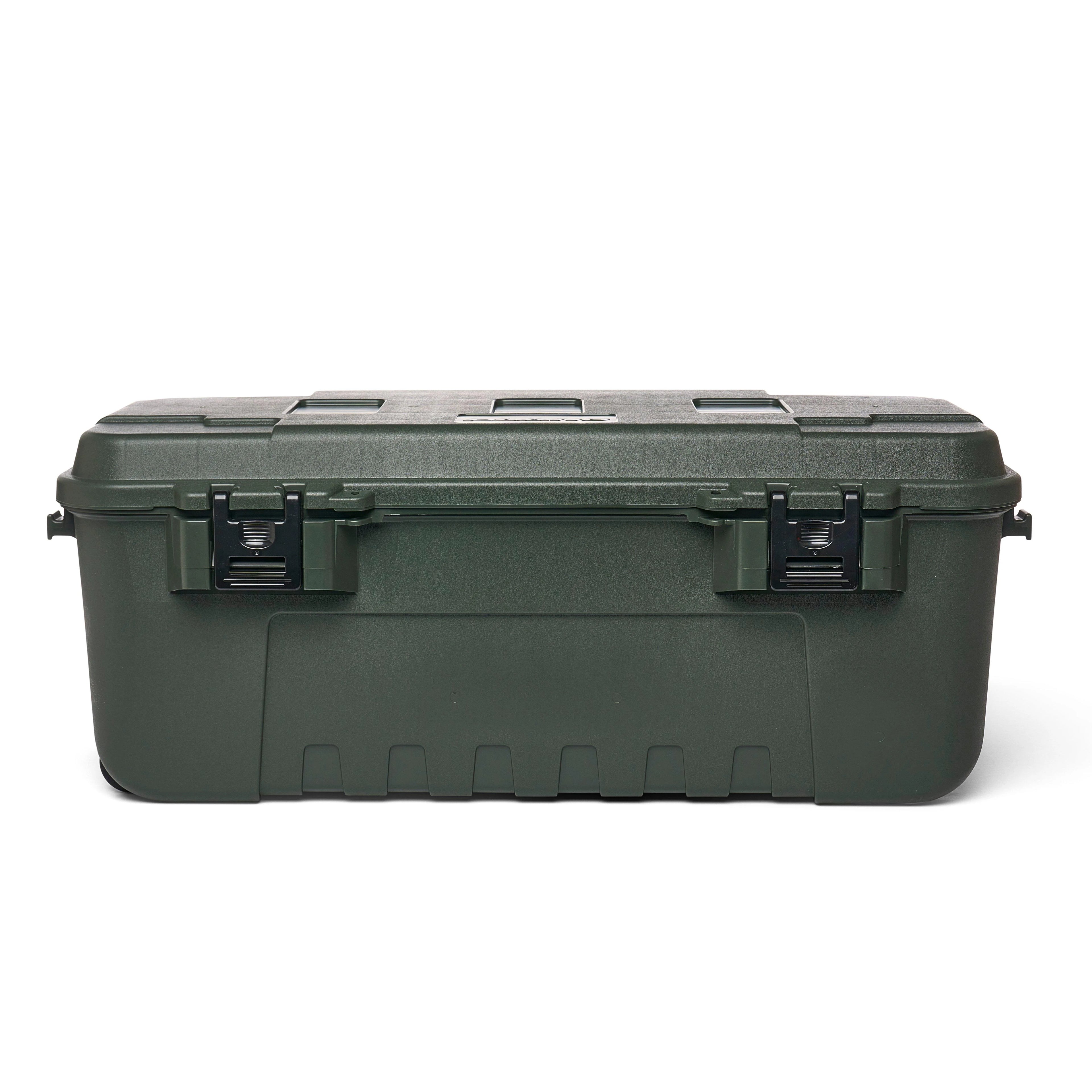 Plano Sportsman's Trunk 27-Gallon Lockable Storage Box, OD Green M830065