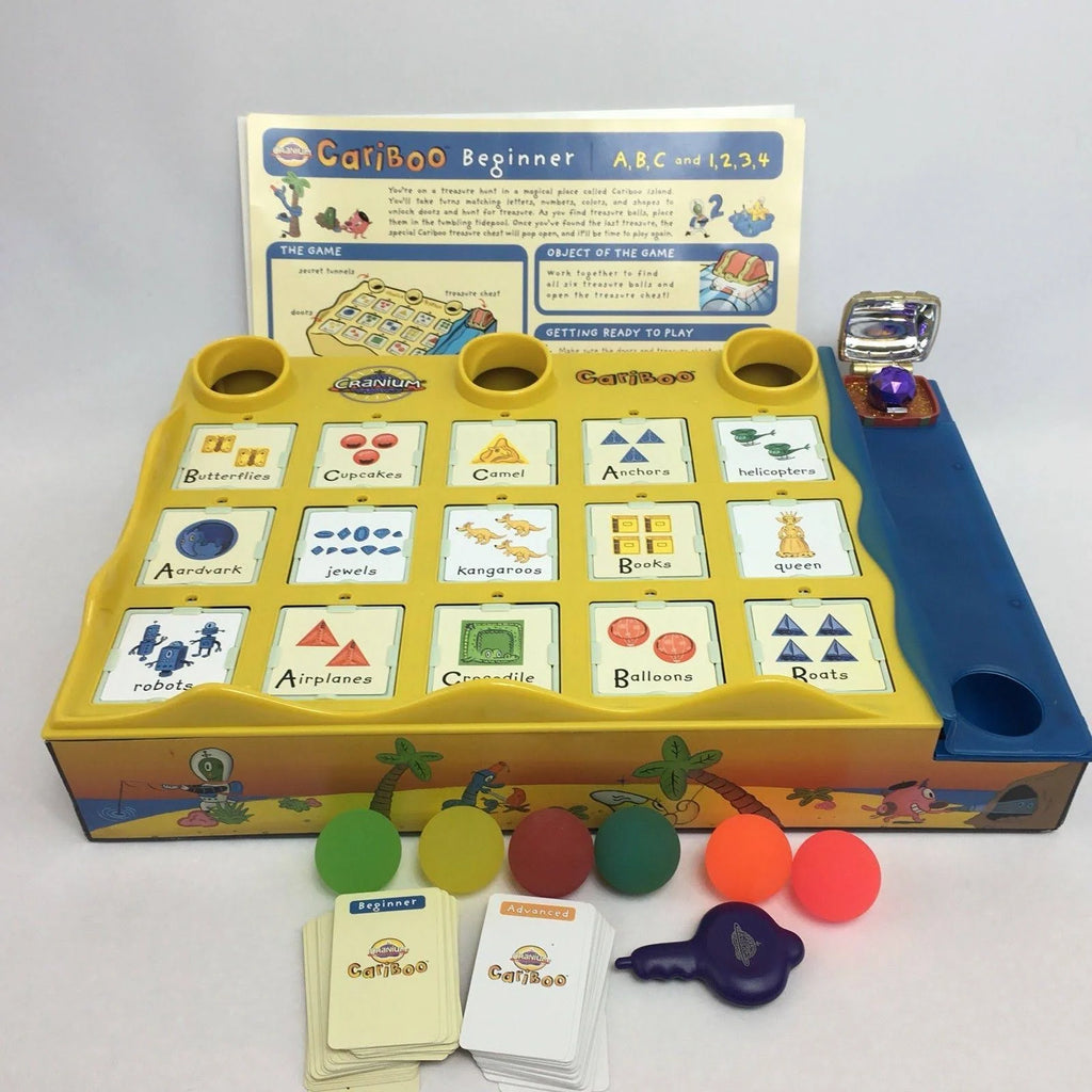 Cranium Cariboo Magical Treasure Hunt Game 2002 Complete k7