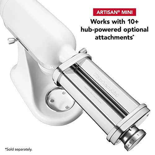 Kitchenaid Artisan Mini Plus 3.5-Qt Tilt-Head Stand Mixer, Matte White G679
