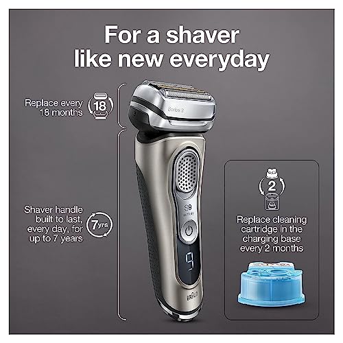 Electric Shaver for Men with Charging Station and Travel Case a7