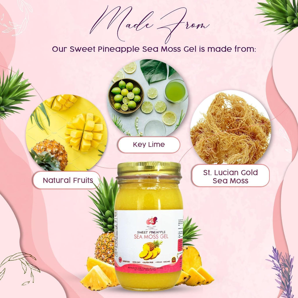 Sea Moss Gel Tropical Starter Bundle 3-Pack a7