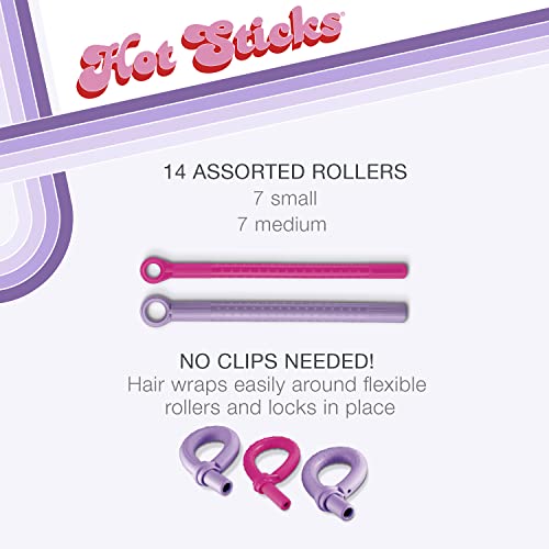 Conair Silicone Hot Rollers for Long, Medium, and All Hair K7433