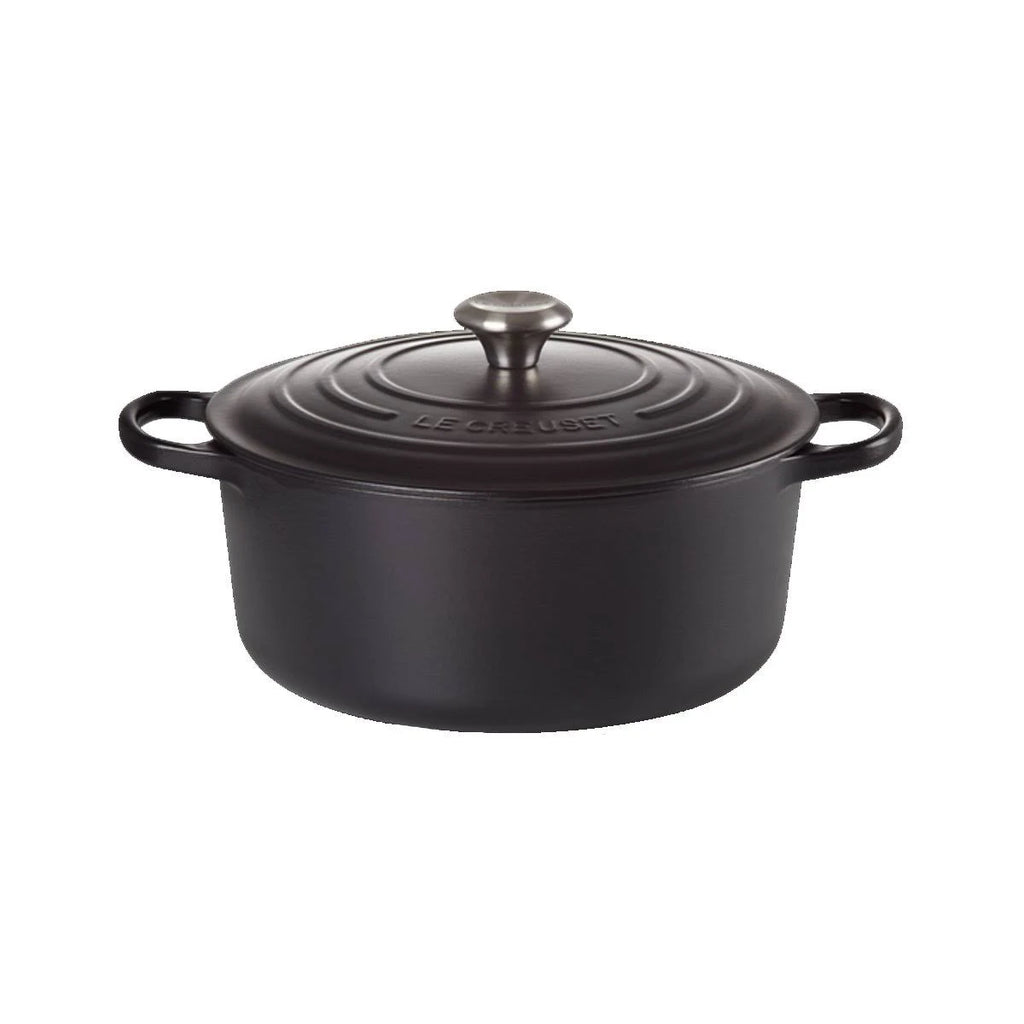 Cast Iron Casserole 22cm Satin Black k7