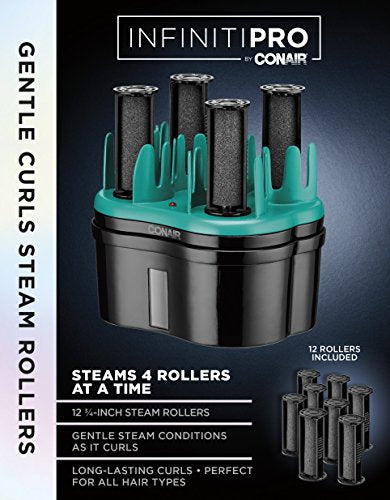 INFINITIPRO BY CONAIR Gentle Curls Steam Rollers 3/4-inch O735328