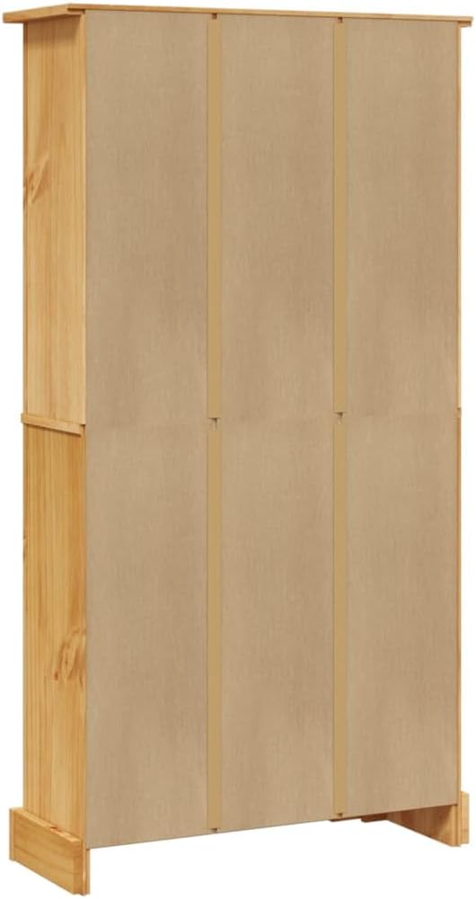 4-Tier Bookcase Mexican Pine Corona Range Home Furniture Y802