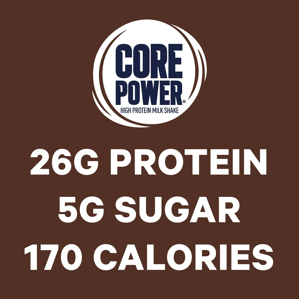 Core Power Protein Shake Chocolate 26g by fairlife, 12 Pack Z600732