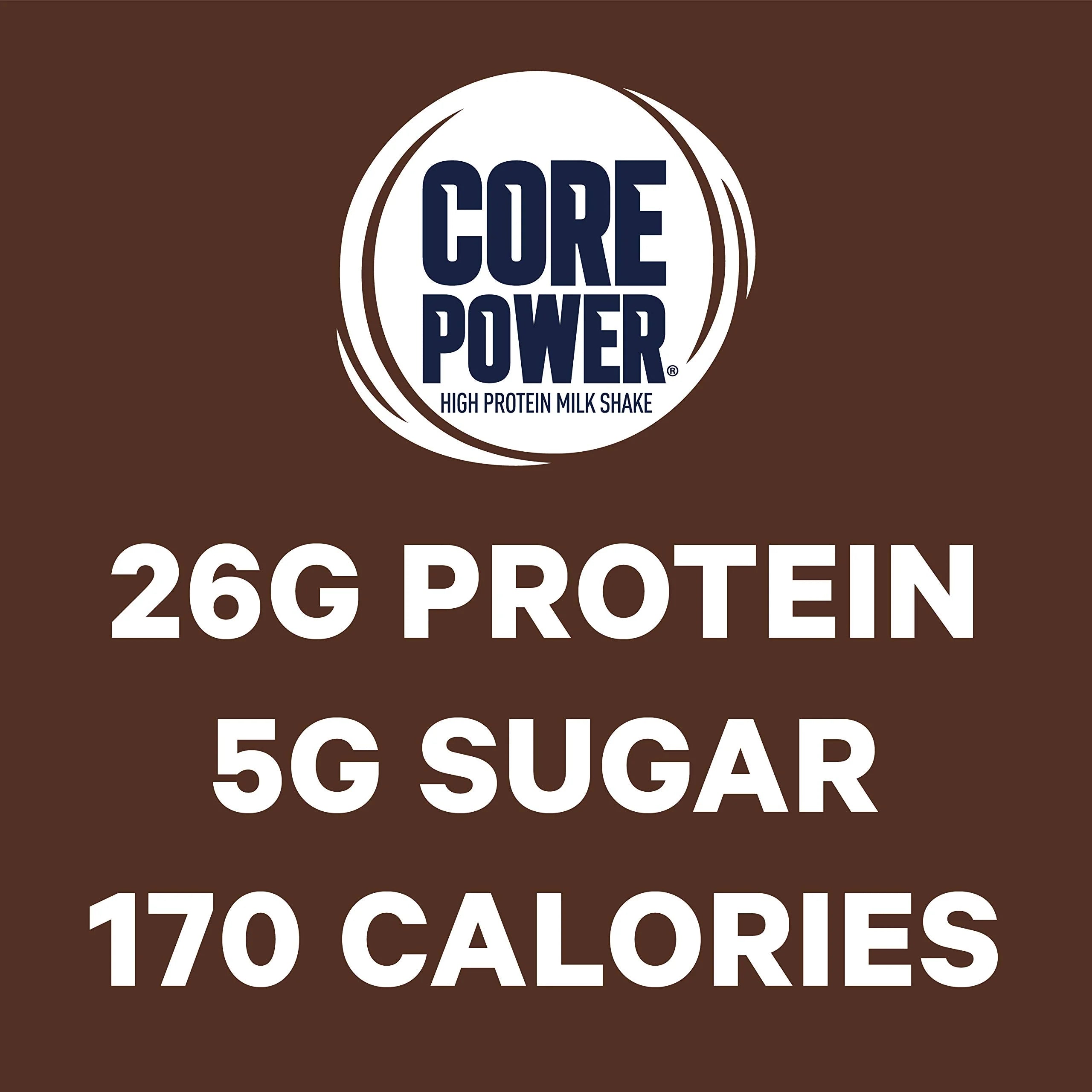 Core Power Protein Shake Chocolate 26g by fairlife, 12 Pack Z600732