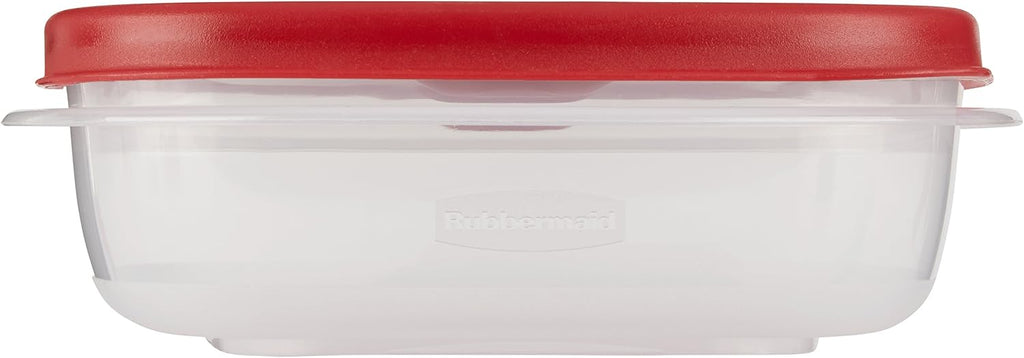 Rubbermaid Easy Find Lids Food Storage Container, 3 Cup, Racer Red N37164