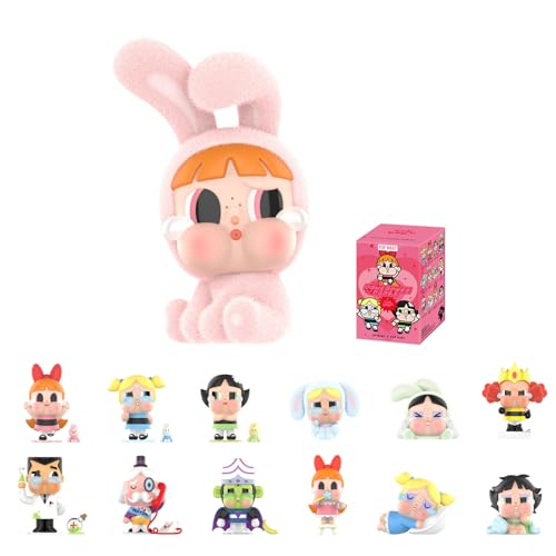 POP MART CRYBABY x Powerpuff Girls Series Figures Blind Box 12PCs W82867