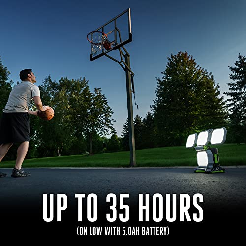 Portable Area Light with Opaque Diffuser, 5 Brightness Settings k7p