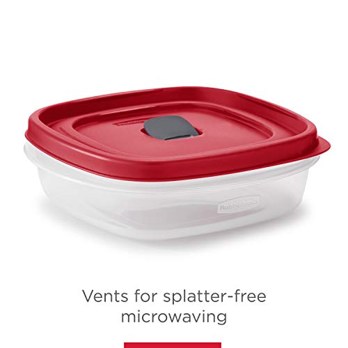 Rubbermaid 16-Piece Food Storage Containers with Lids, Red C7318