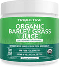Organic Barley Grass Juice Powder - Grown in Volcanic Soil of Utah - Raw & BioActive Form, Cold-Pressed then CO2 Dried – Gluten Free, GMO free, Vegan - Complements Wheatgrass Juice Powder - 5.3 oz