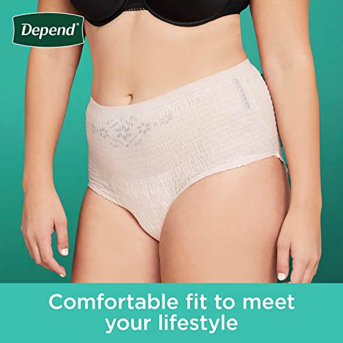 Disposable Incontinence Underwear for Women, Maximum Absorbency, Small, 80 Count q7k