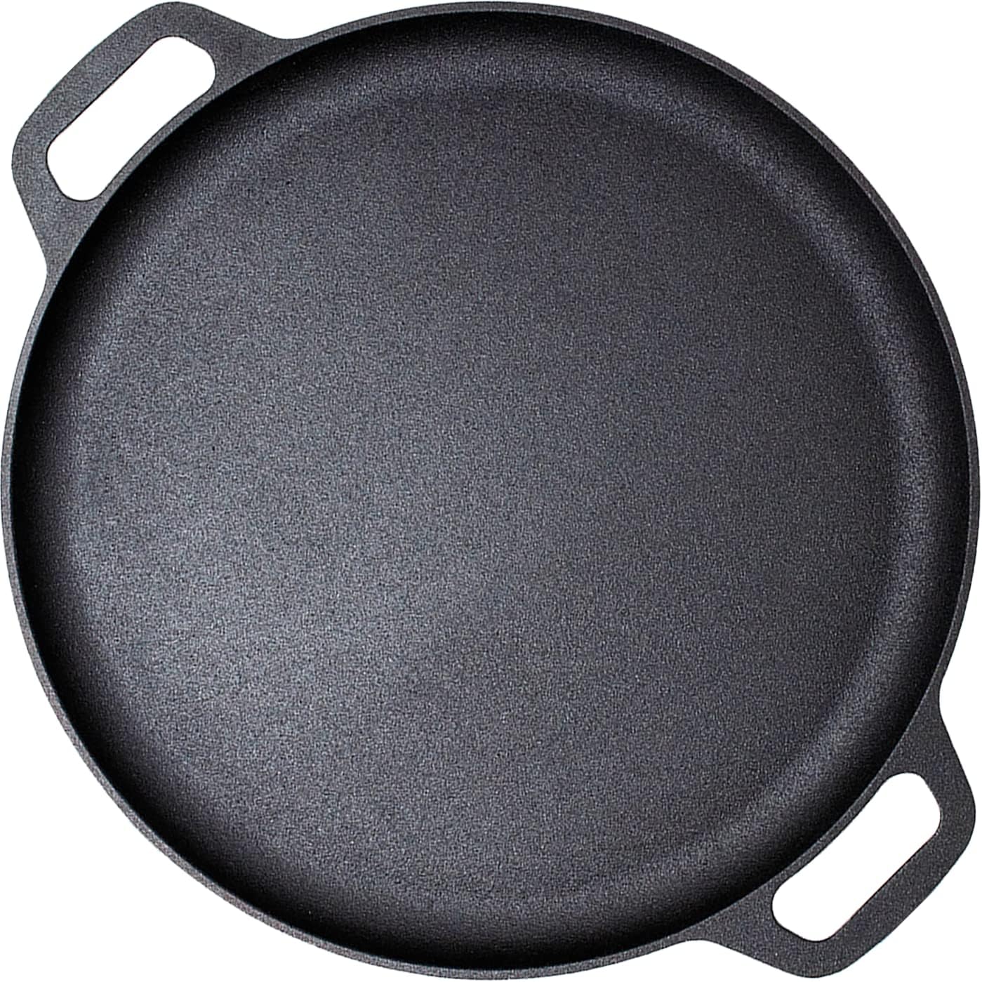 Backcountry Iron 13.5 Inch Pre-Seasoned Cast Iron Pizza Pan S166
