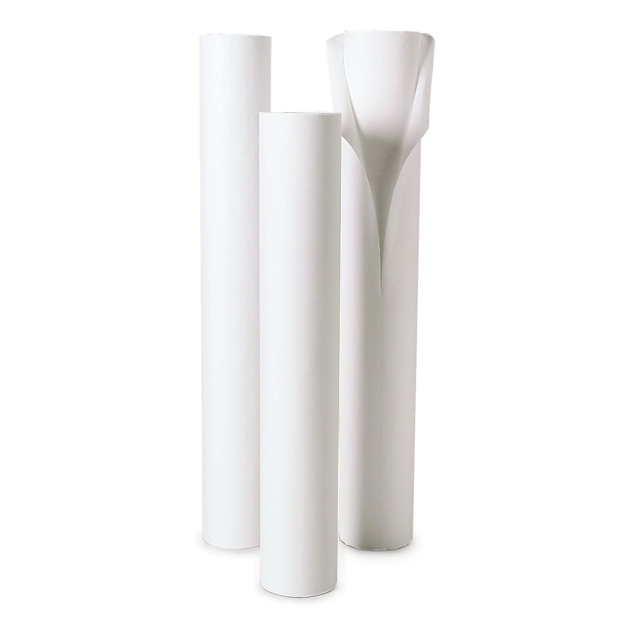 McKesson Table Paper White Crepe 24" x 125' 12 Rolls E7428