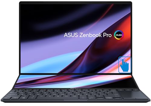 ASUS Zenbook Pro 14 Duo Laptop, Intel i9, 32GB RAM, 1TB SSD, RTX 3050 Ti M191