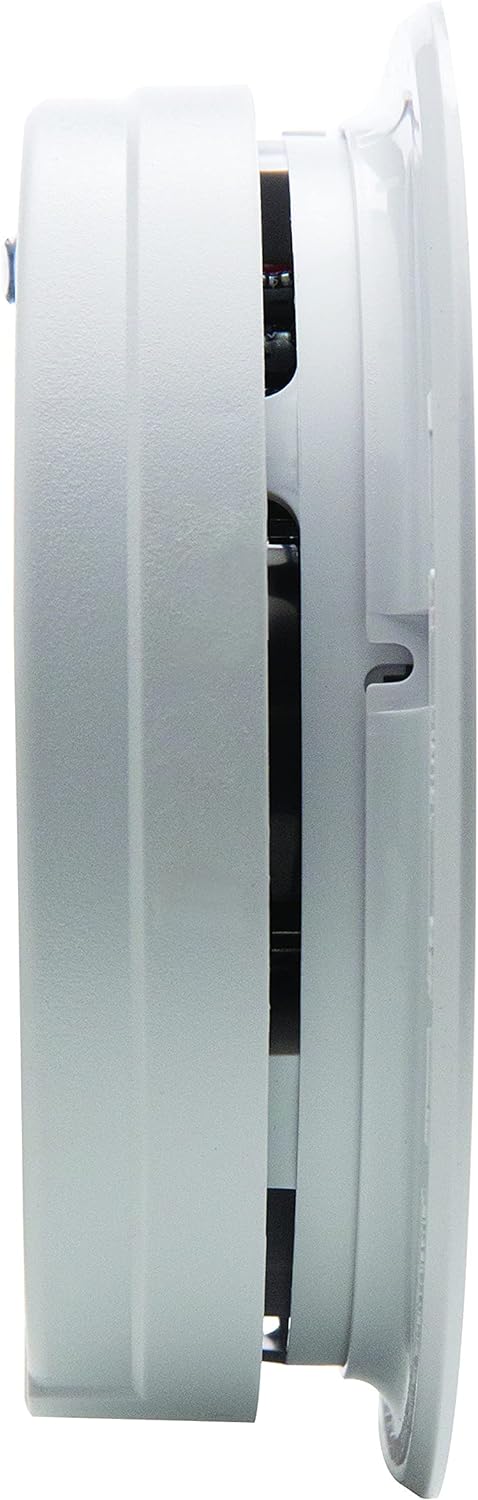 Kidde Hardwired Smoke Detector with 9V Battery Backup, Photoelectric Alarm M929010