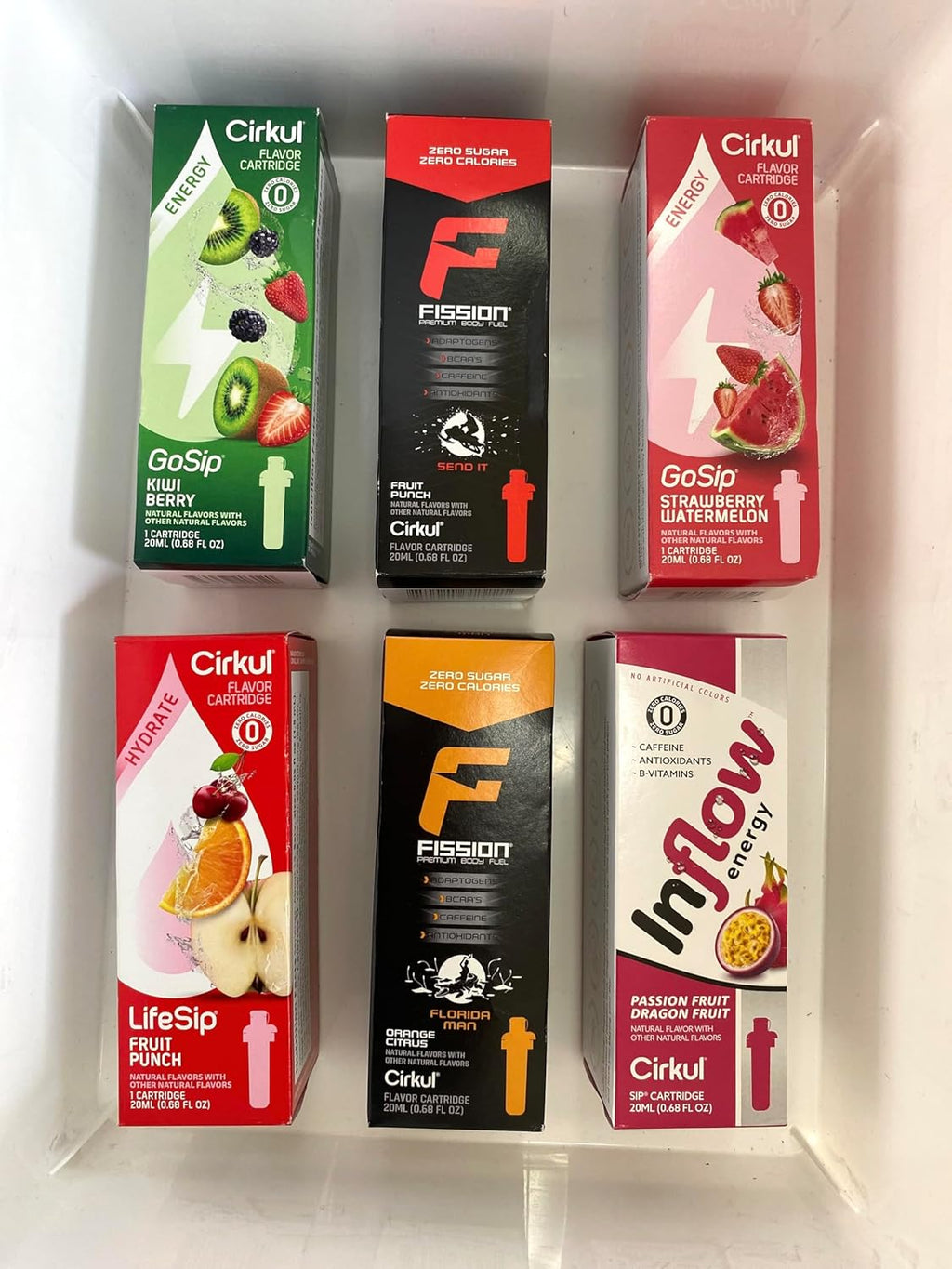 Cirkul Flavors Tasters Choice Variety Pack (6 Cartridges) T225