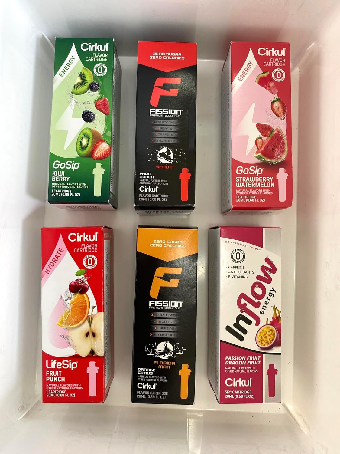 Cirkul Flavors Tasters Choice Variety Pack (6 Cartridges) T225