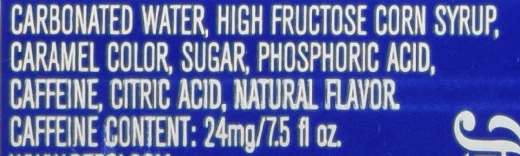Pepsi Cola Soda 7.5oz Mini Cans 24 Pack K713706
