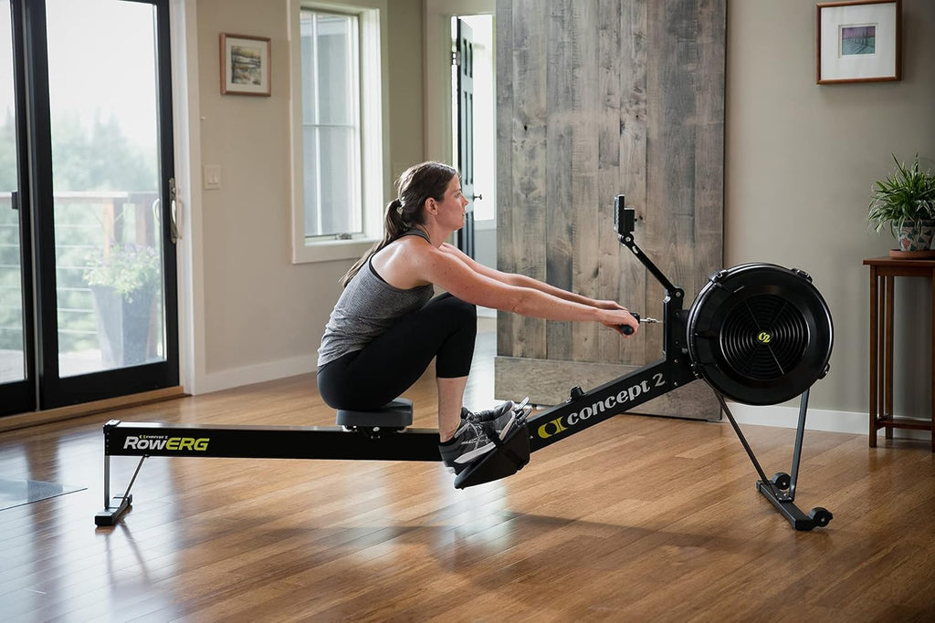 Indoor Rowing Machine with Performance Monitor and Heart Rate Monitor LCD a7