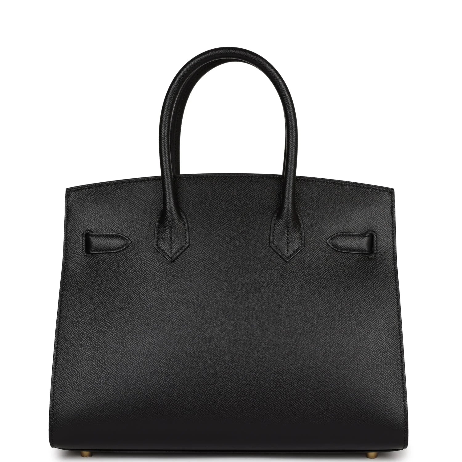 Birkin Sellier 30 Black Epsom Gold Hardware k7