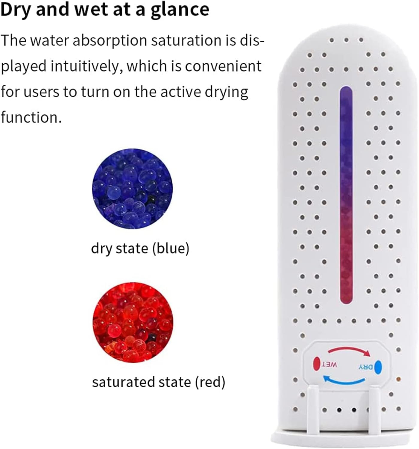 Wireless Mini Dehumidifier for Bedroom Wardrobe Closet A782531