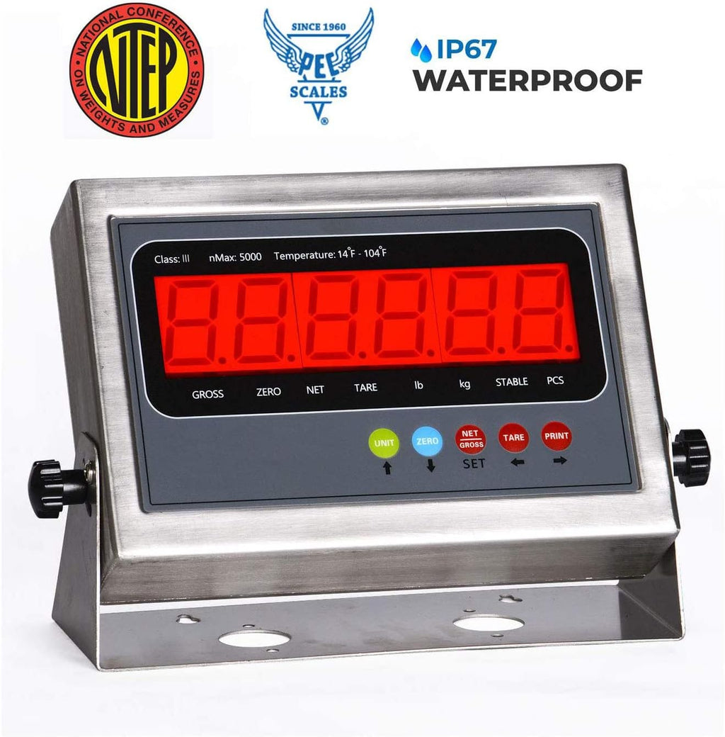 Scales Recycling 304 Stainless Steel Bench Scale 18x18 k7