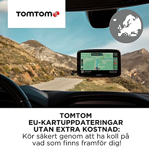 TomTom GO Classic 6 Inch Car Sat Nav with EU Maps and Traffic Alerts K608