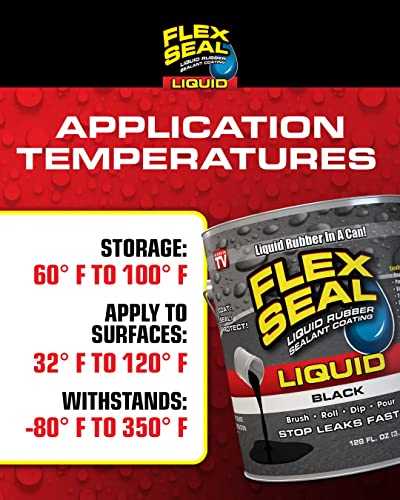 Flex Seal Liquid 32 oz Clear Waterproof Rubber Sealant R510832