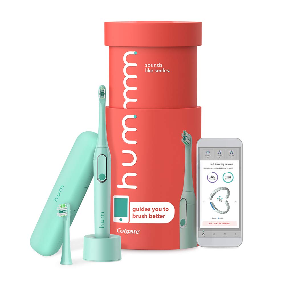 Electric Toothbrush Kit Rechargeable Sonic with Travel Case Blue a7