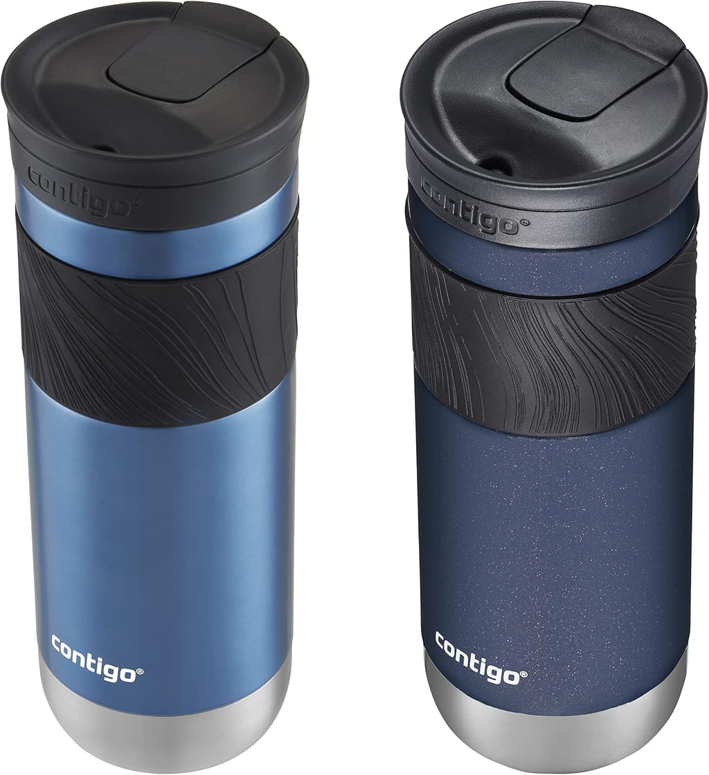 Contigo 20oz Vacuum-Insulated Stainless Steel Travel Mug & Jackson Chill 2.0 Water Bottle G1803