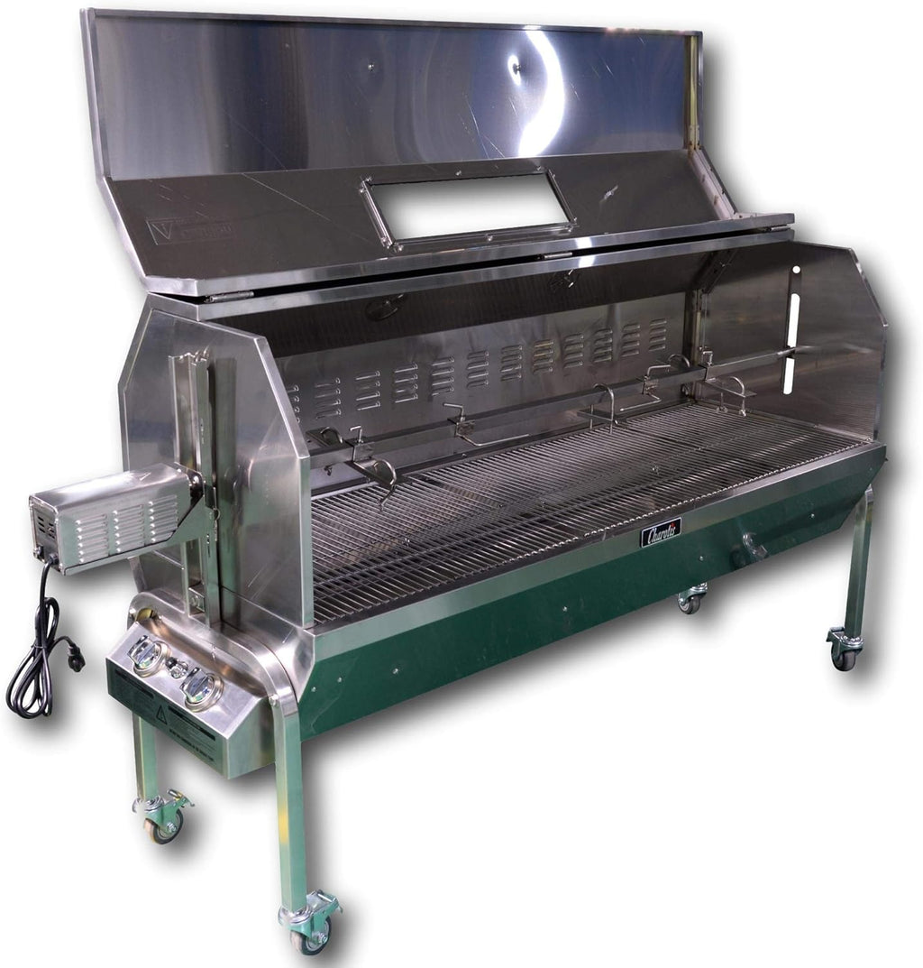 52" Charotis Propane/Charcoal BBQ Rotisserie for Whole Pig, Lamb, Goat - SSGC1 S210264