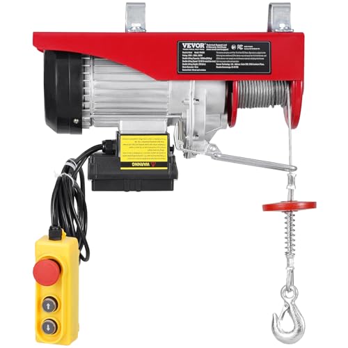 Electric Hoist 2200 lbs 110V Wireless Remote Control k7