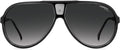 Carrera Polarized Grey Shaded Pilot Men's Sunglasses 1050/S 008A/WJ 63