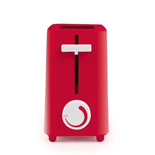Nostalgia MyMini Single Slice Toaster, Compact Design, Aqua X616