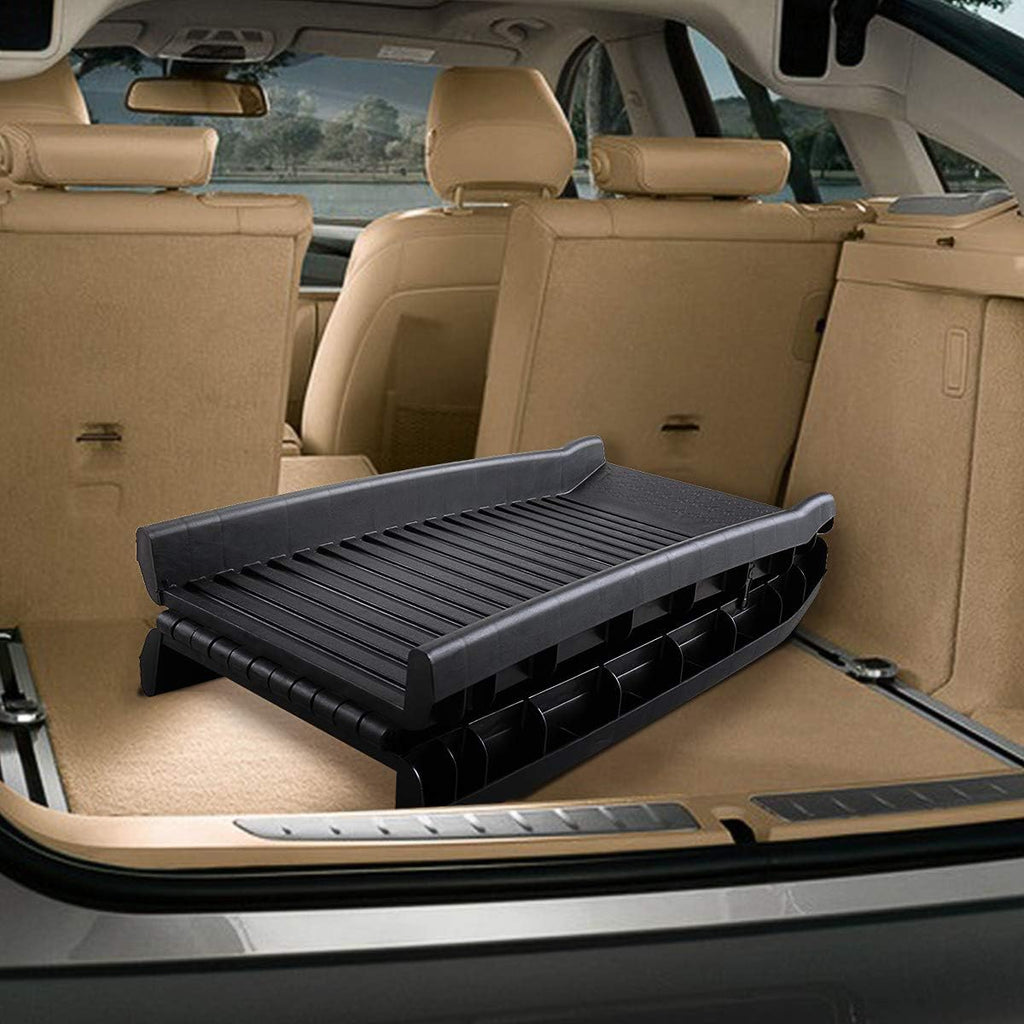 Heavy Duty Folding Dog Ramp for Large Dogs SUV Truck Car Pet Stairs Non-Slip Design q7m