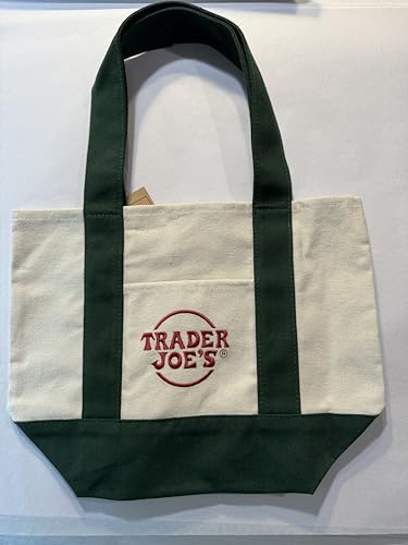 Set of Four Trader Joe's Mini Canvas Totes B771021