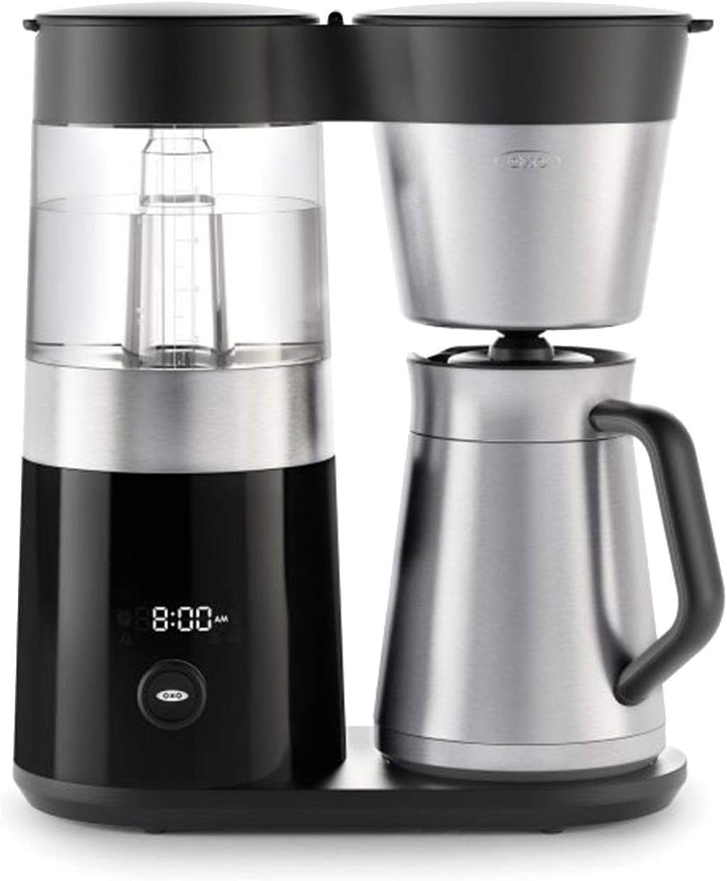 OXO BREW 9 Cup Programmable Coffee Maker with Conical Burr Grinder - Stainless Steel/Black G500956