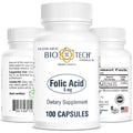6 pack Bio-Tech Pharmacal Folic Acid (5mg, 100 Count)