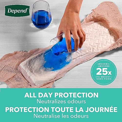 Disposable Incontinence Underwear for Women, Maximum Absorbency, Medium, 18 Count k7m